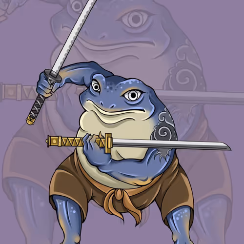 Kung fu toad