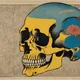 Kuniyoshi Utagawa's skull