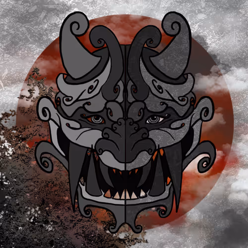 Kuroji Oni Mask