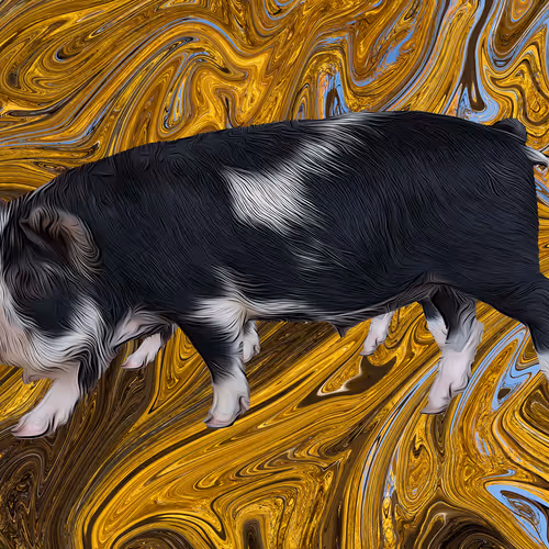 La Reina Piglet