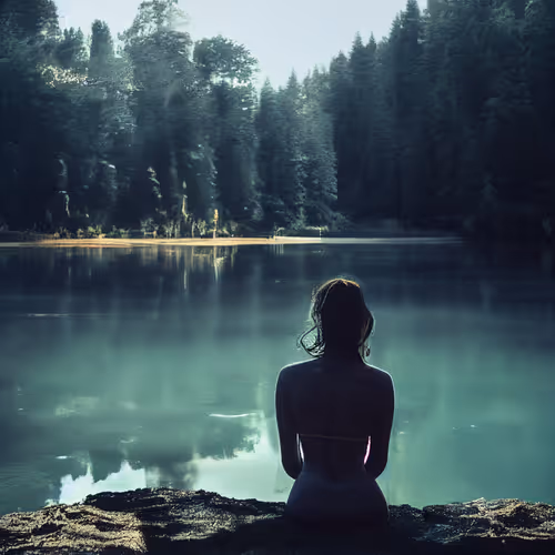 The lakeside by A-Jay Goulding