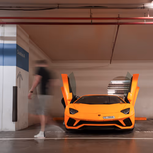Lambo in Dubai