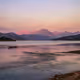 Landscape, Mountains and Lake - old