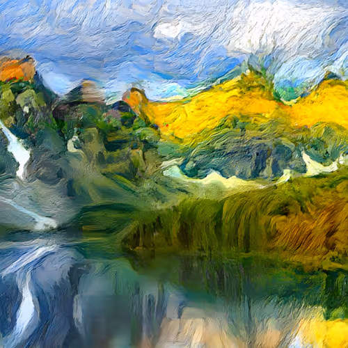 landscapes and  animal arts drawings