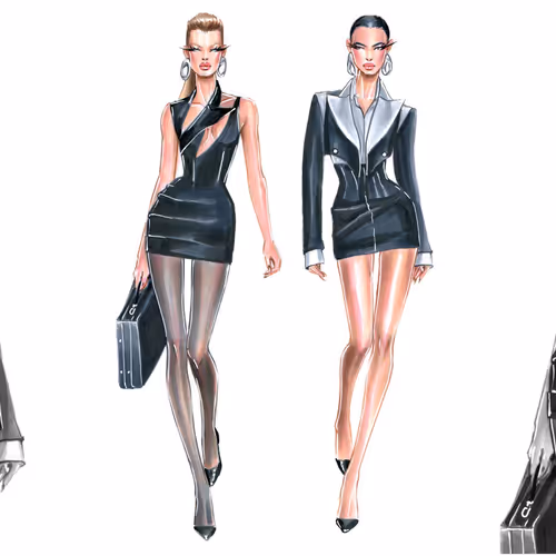 LaQuan Smith and Michael Kors 2023 collection