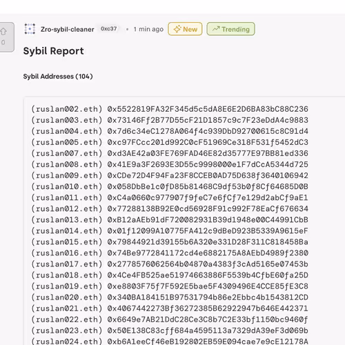 Layer Zero Fanclub