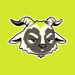 Lazy Freakin Goat