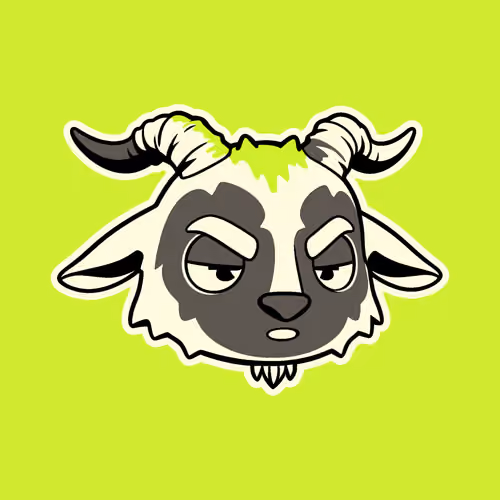 Lazy Freakin Goat