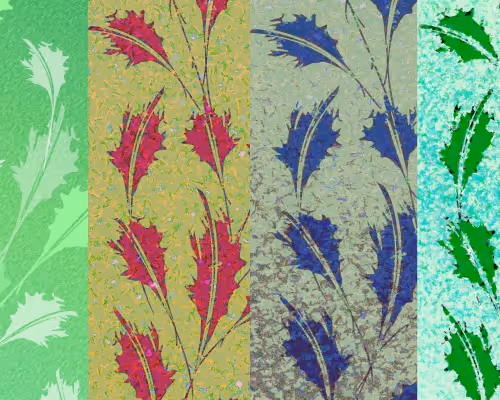 leaf collection_digital painting_vgq