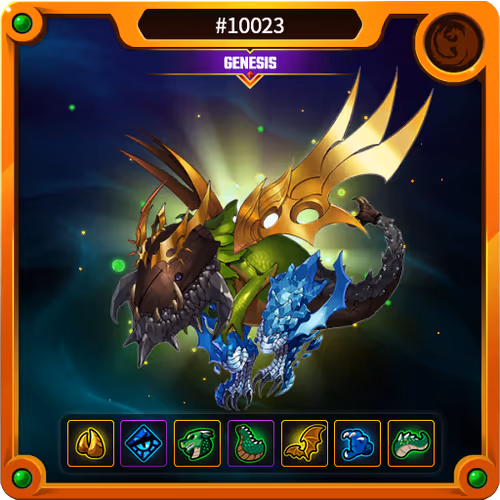 League  of Kingdoms  Drago - old