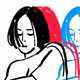 LIA KIM x MARIAN HILL_DOWN_DYNAMIC ROTOSCOPING - old