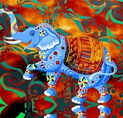 Limited Edition Elephant mandalas