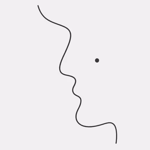 line and dot