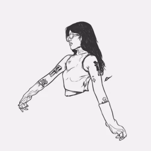 Aesthetic Art Girl