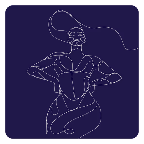 LineArtLady by Sasha Lend