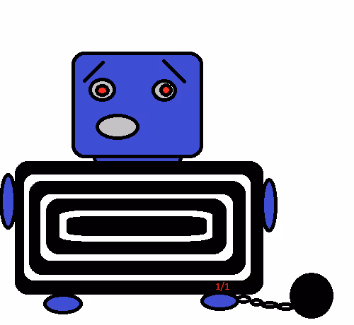 little jail robot - old