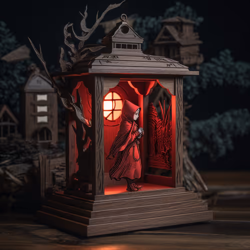 Little Red Riding Hood Lantern