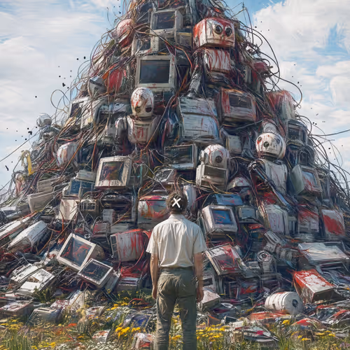 LLM PSYCHOSIS by BEEPLE