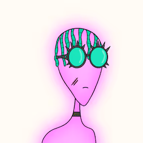 Lonely Alien Pixelated - old