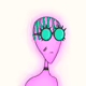 Lonely Alien Pixelated - old