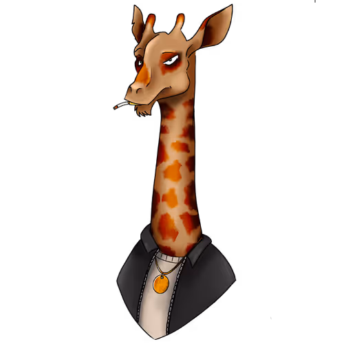 Lonely Giraffe