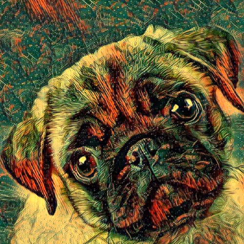 Lonely Pug