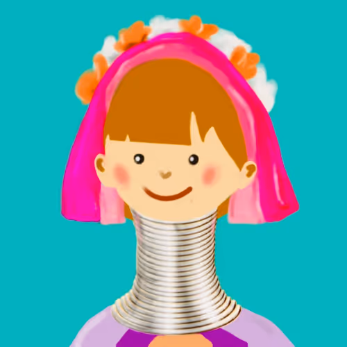 Long-neck Karen Girl - old