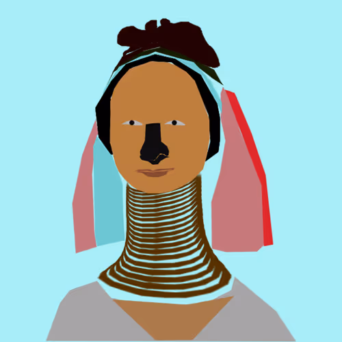 Long Neck Tribes Lady