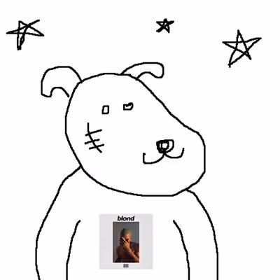 Lonley Doggo At Night