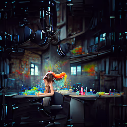 Look Digital painting