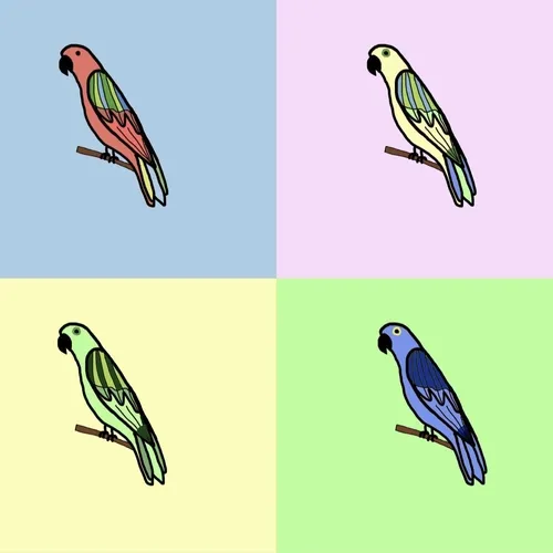 Lovely Parrots