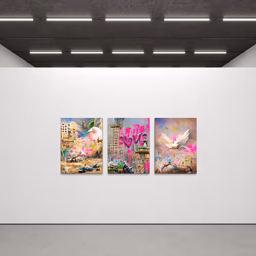 LOVE.  NO WAR_PEACE DOVE