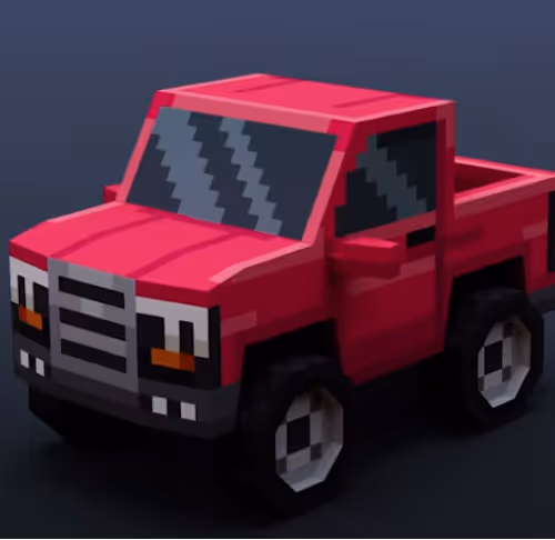 LOW-POLY TRUCKS - old