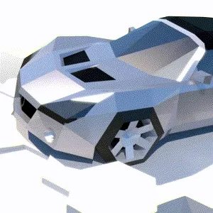 Low Poly Car Lab
