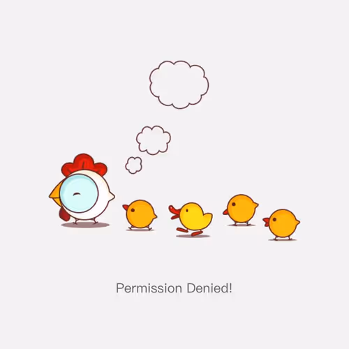 Permission denied