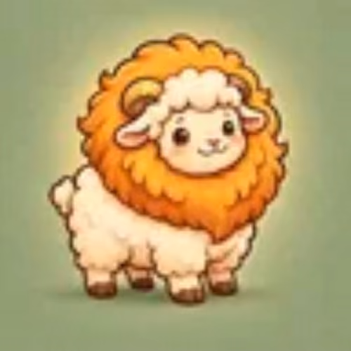 Lumen the Lion Lamb