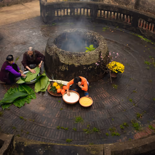 "TET" (lunar new year) in Vietnam - old
