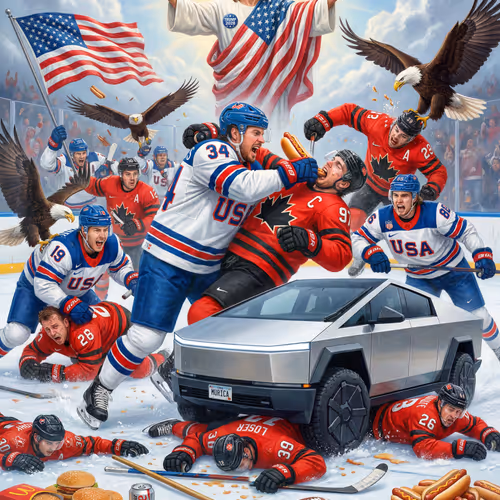 MIRACLE ON ICE 2.0 by BEEPLE