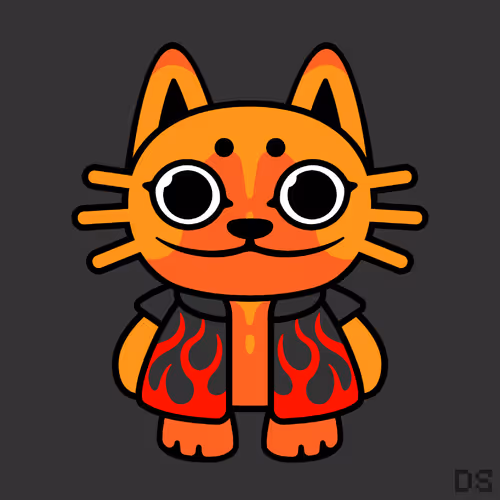 MAD LUCKY CAT BY DR0PSH0P