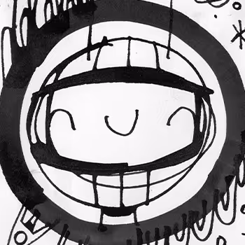 made with ink