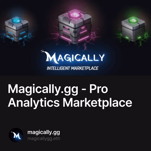Magically.gg -- Pro Analytics Marketplace