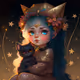 magnoliya and cats
