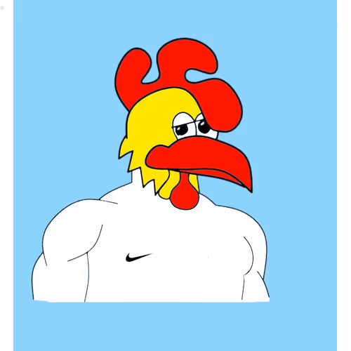 Major, the chicken