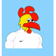 Major, the chicken