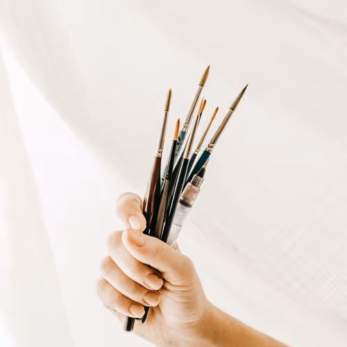 Manually painted images