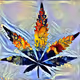 Marijuana Leaf Art