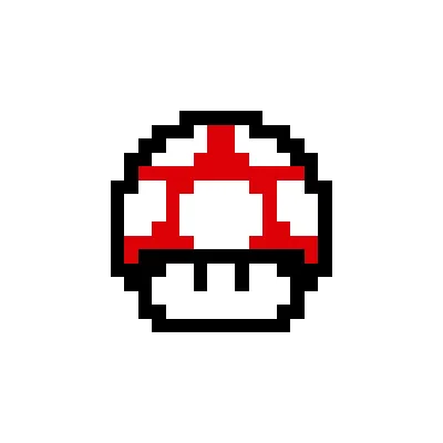Mario Power-Up Mushrooms