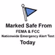 Marked Safe From FEMA & FCC Nationwide Emergency Alert Test