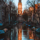 Amsterdam by day and night