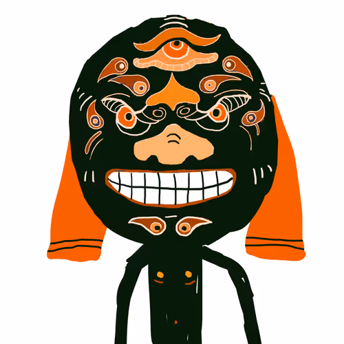 Mask Aboriginal - old